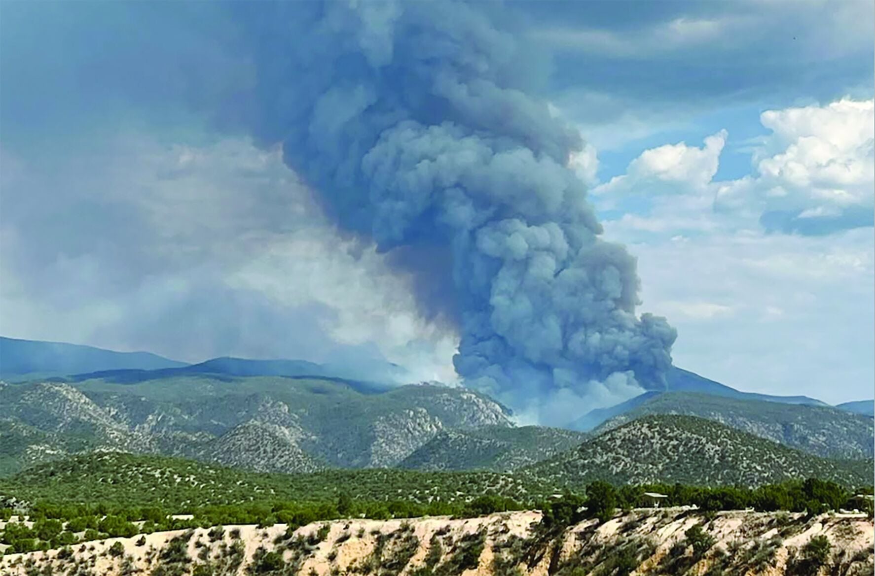 New Mexico health officials warn of smoke impacts as Frijoles Fire grows to more than 3,000 acres