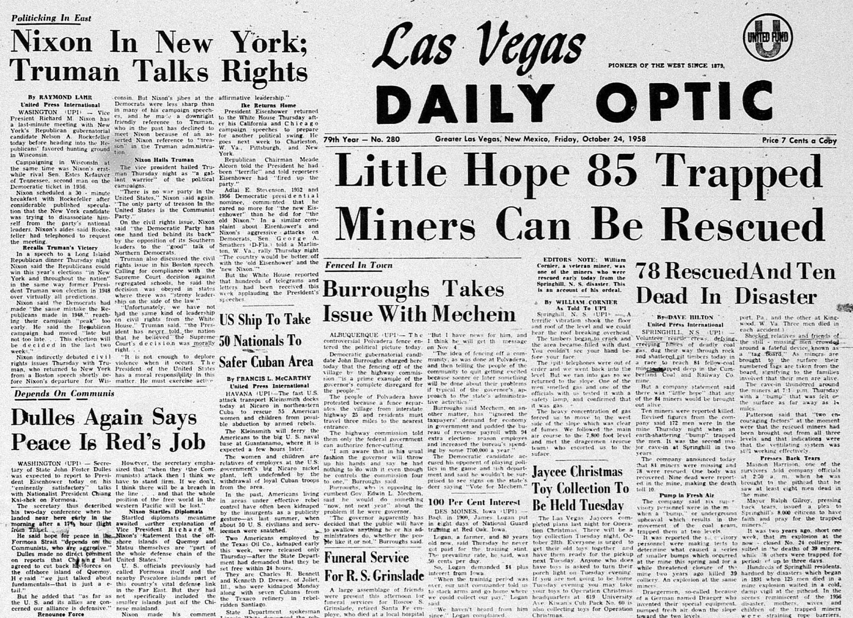 Old News Oct. 24-30: Stories from the past 147 years