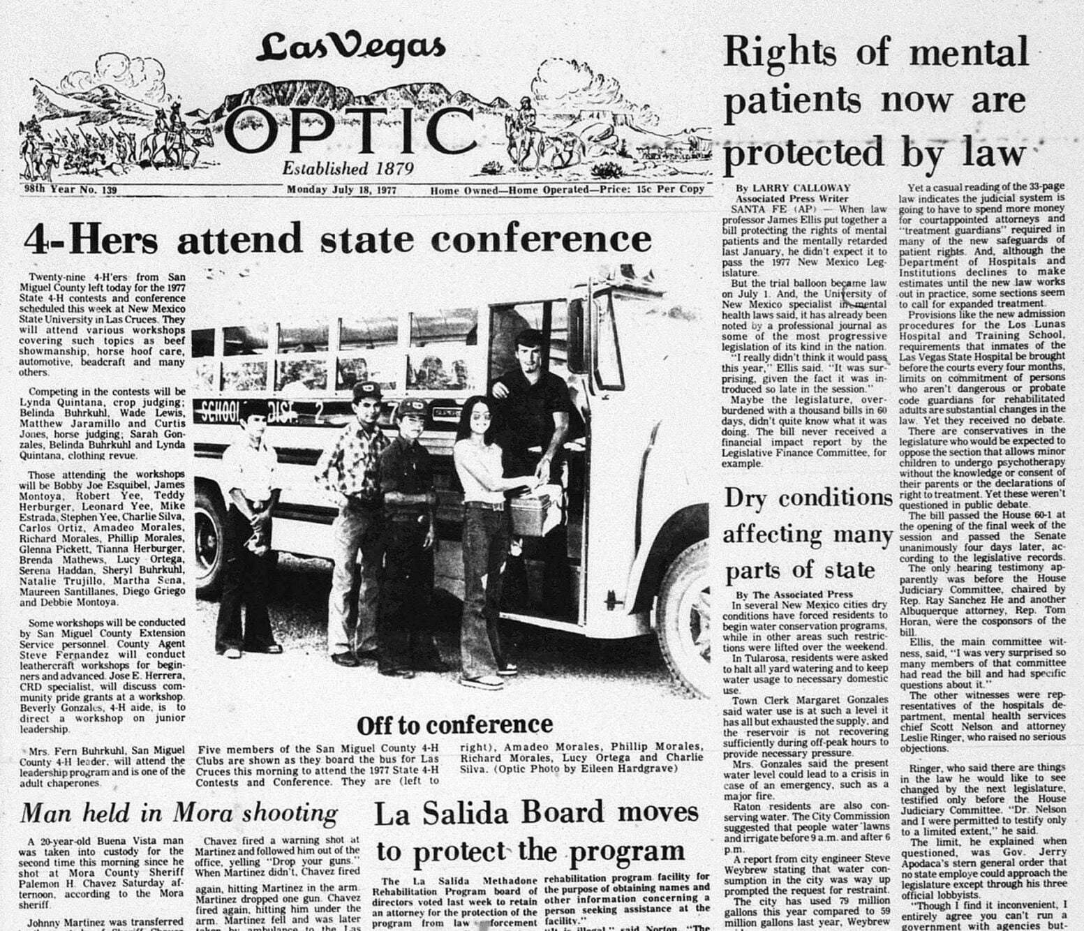 Old News July 18-24: Stories from the past 147 years