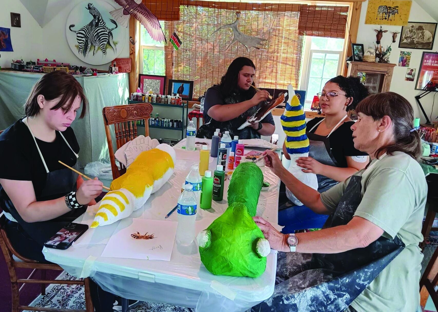 Buggin’ Out!: Robertson students create giant insects to be displayed at Wildlife Refuge