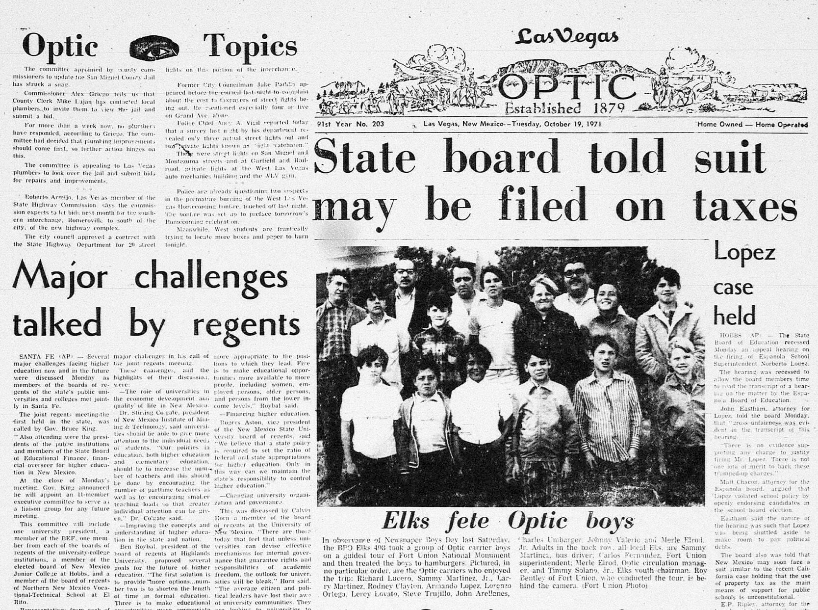 Old News Oct. 17-23: Stories from the past 147 years