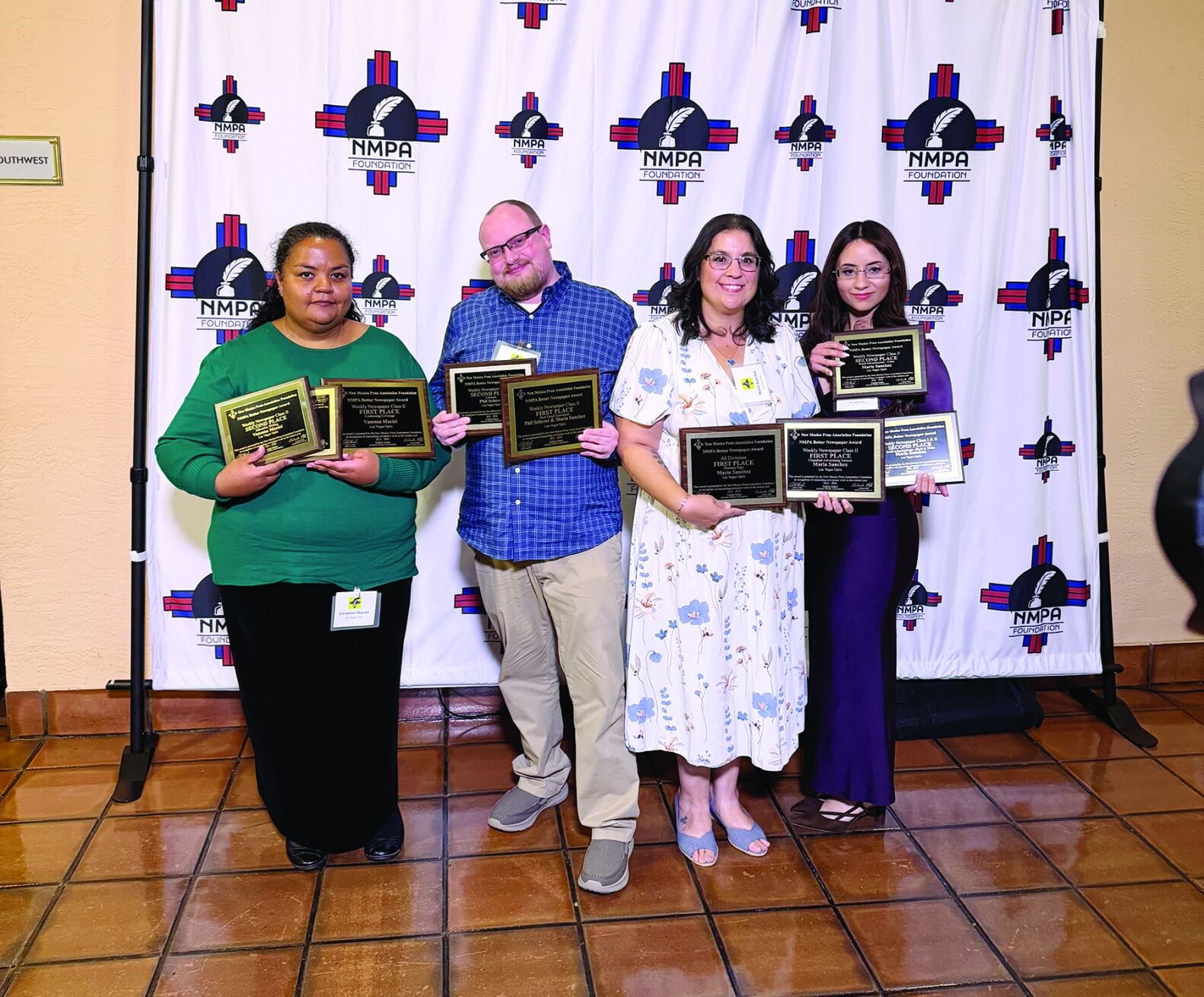 Optic staff earns 13 awards at NMPA banquet