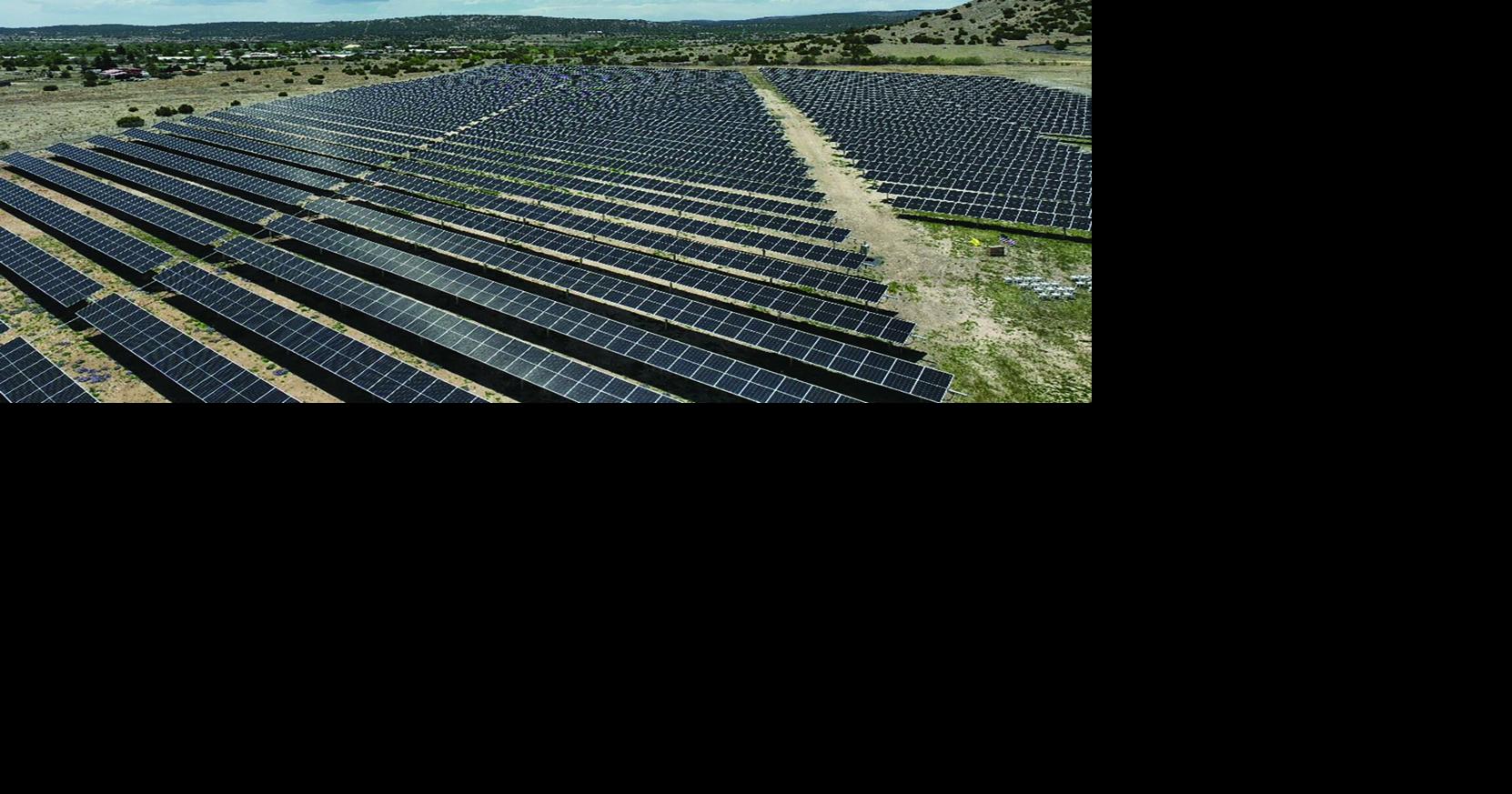 New solar field opens north of Las Vegas