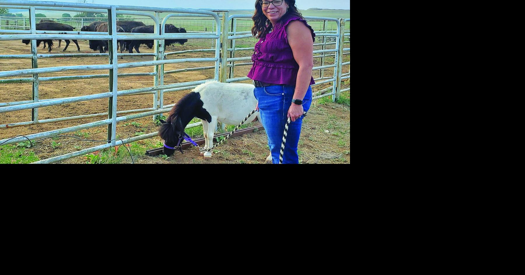 Ranch and therapy business adds ‘majestic’ buffalo to help calm clients