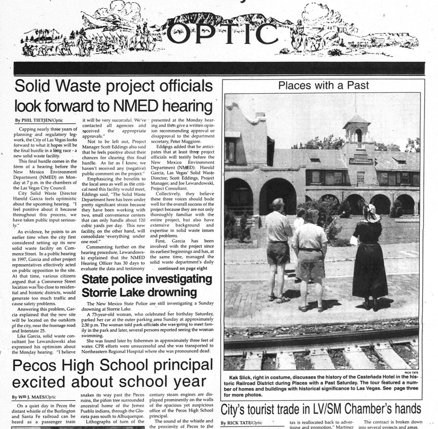 Old News Aug. 8-14 Stories from the past 147 years