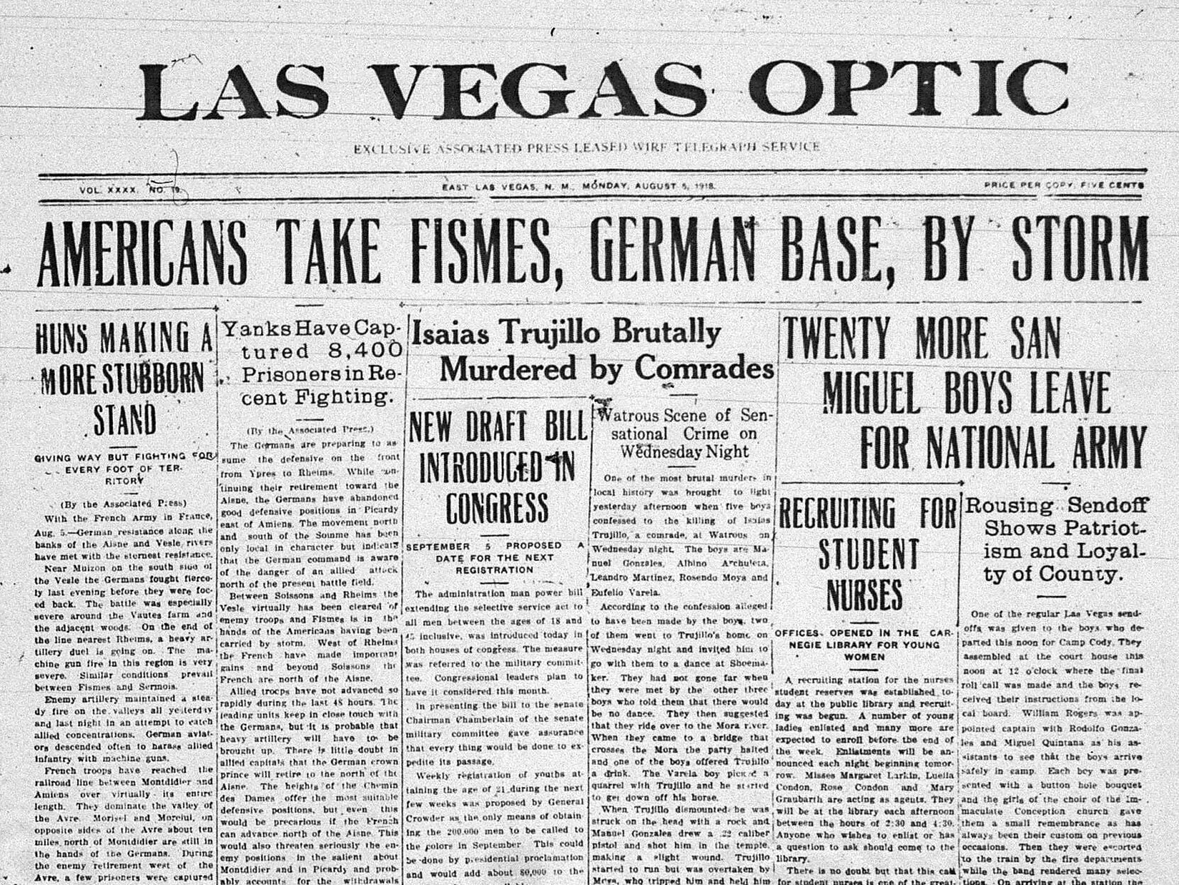 Old News Aug. 1-7: Stories from the past 147 years