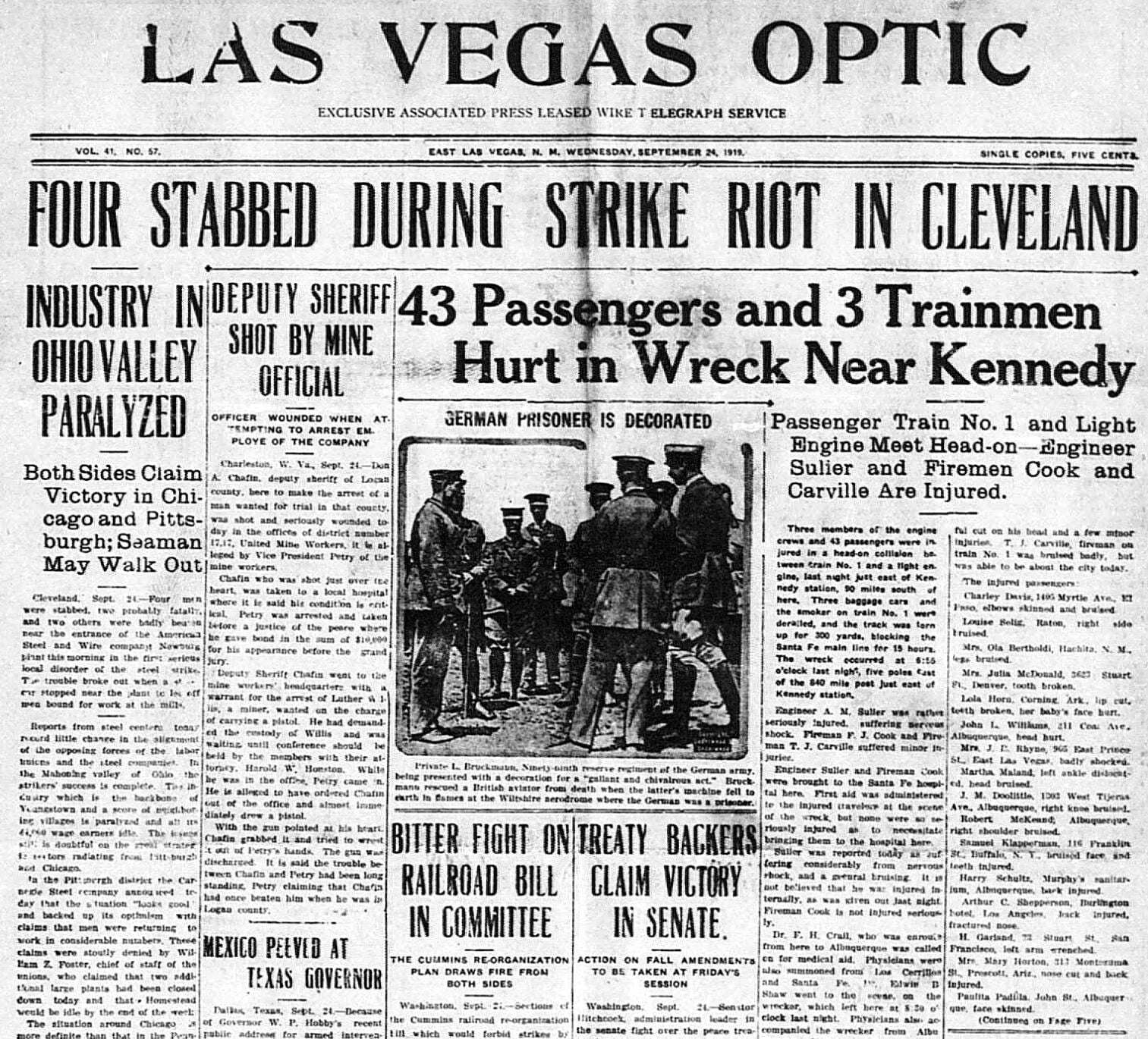Old News Sept. 19-25: Stories from the past 147 years