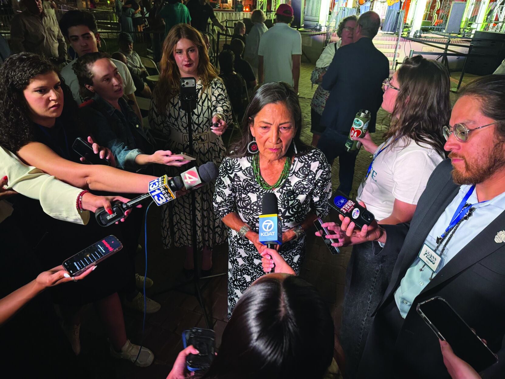Dem NM governor nominee Haaland raises another $3.4M in recent filings