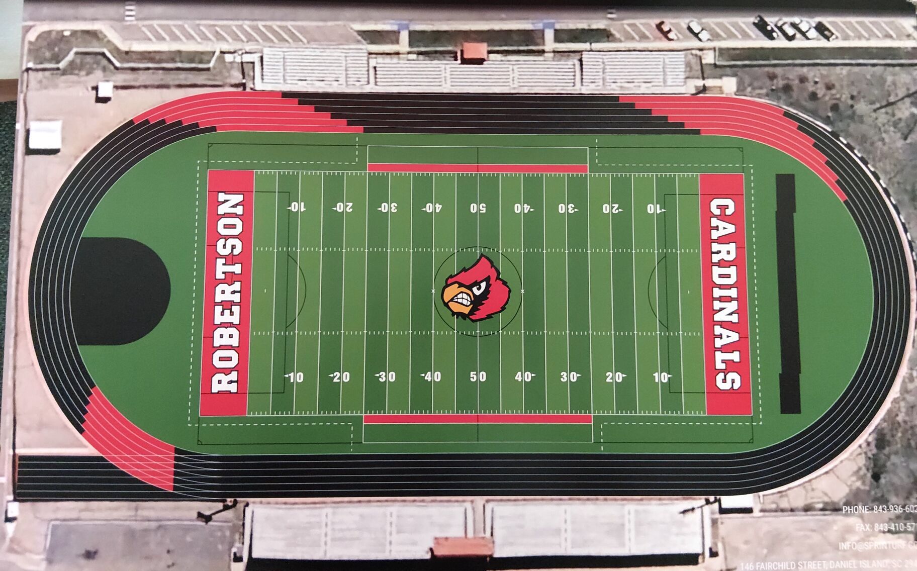 Business Spotlight: New turf, lights and track coming to Cardinal Stadium