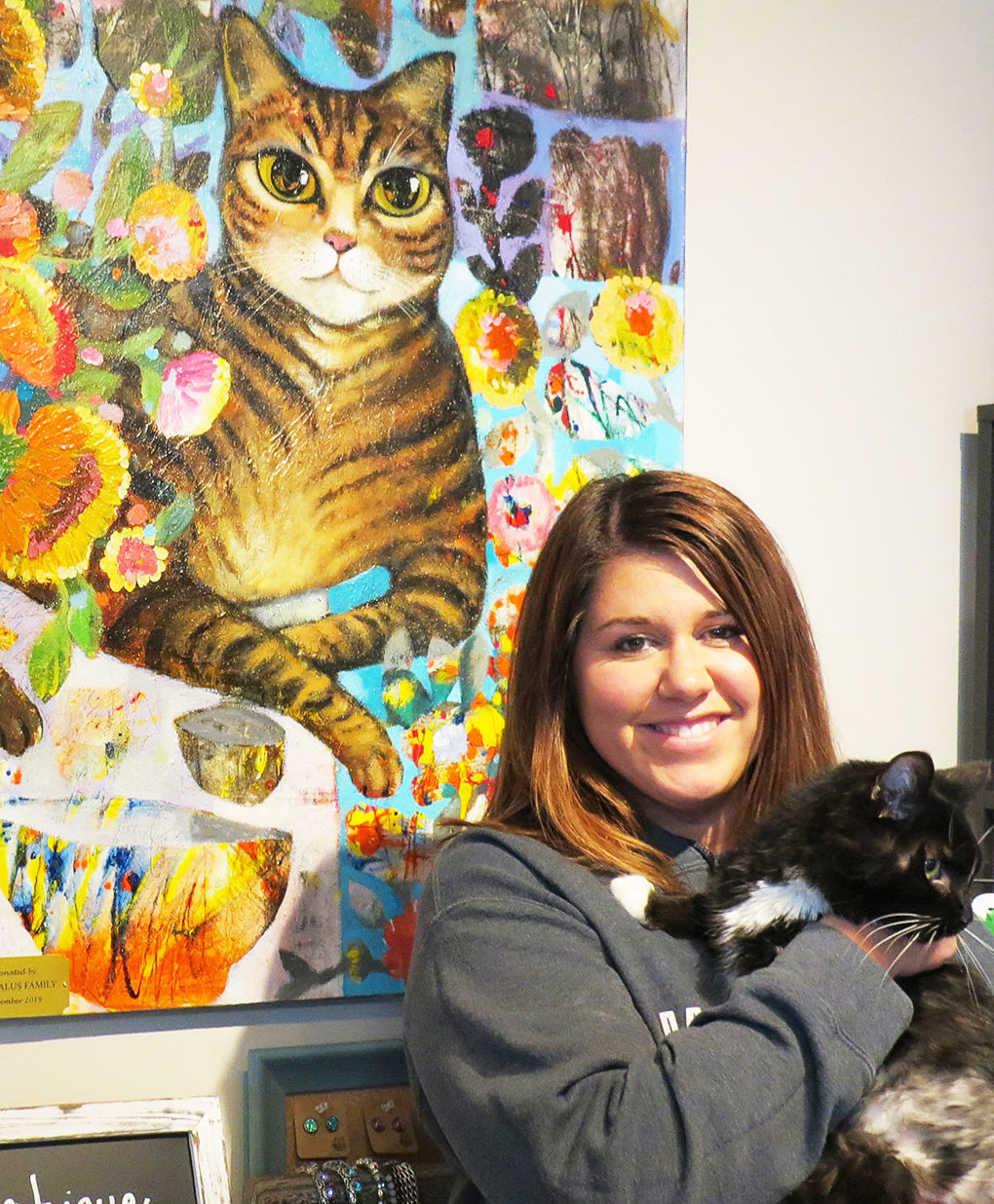  Cat  Caf  experience increases feline adoptions  Local 