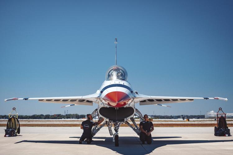 U.S. Air Force Thunderbirds ready to fly