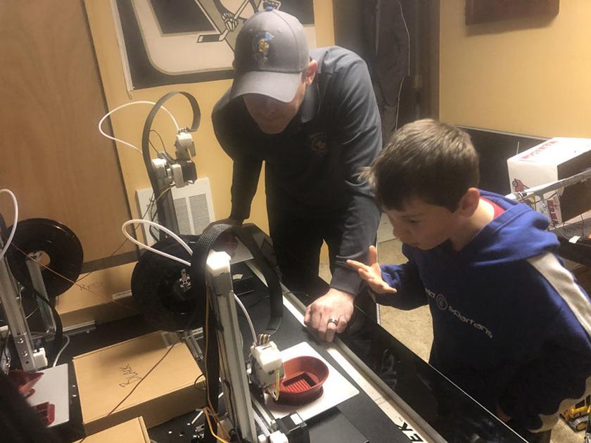 Covid Avengers Making 3d Printed Masks Covid19 Latrobebulletinnews Com