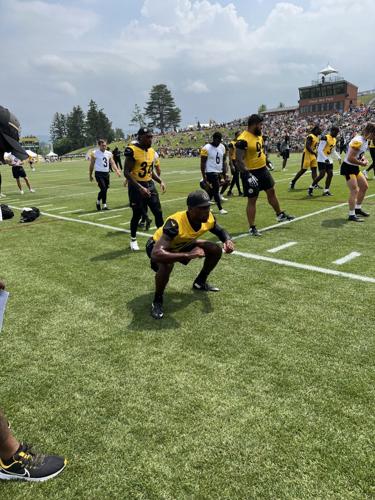Football is back! Steelers have first practice at St. Vincent, Training  Camp 2023