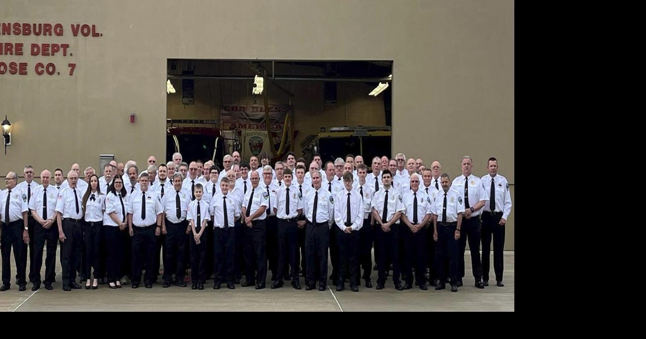 Greensburg Volunteer Fire Department celebrates service Local News