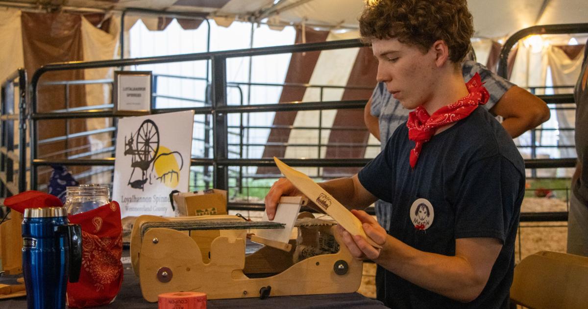 Derry Ag Fair Sheep to Scarf event held Local News