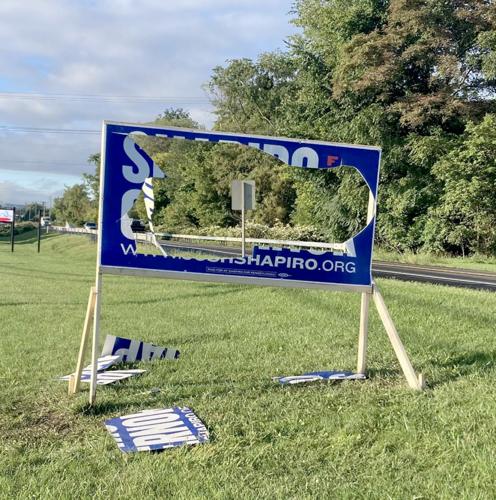 Tis the season: Vandalism and theft of political signs back again | Local  News | latrobebulletinnews.com