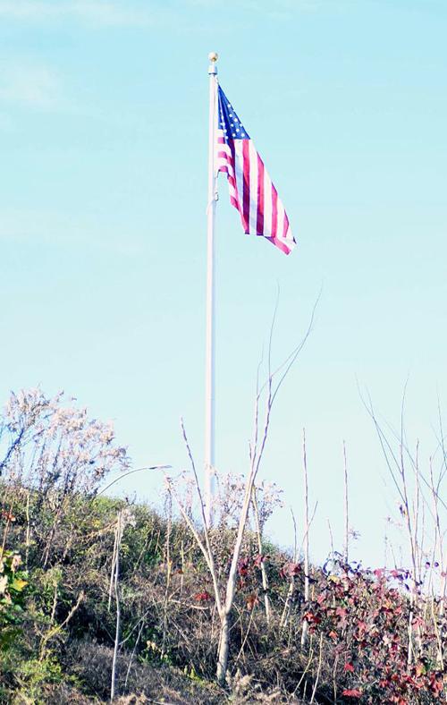 VFW Post 444 dedicates new flag, flag pole for Veterans Day