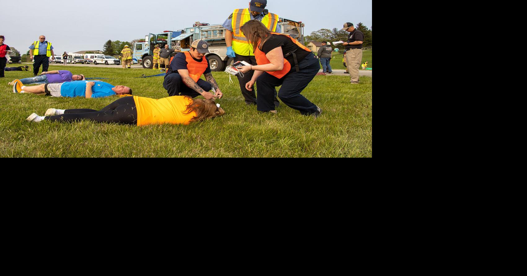 Disaster drill at airport prepares first responders for emergency ...