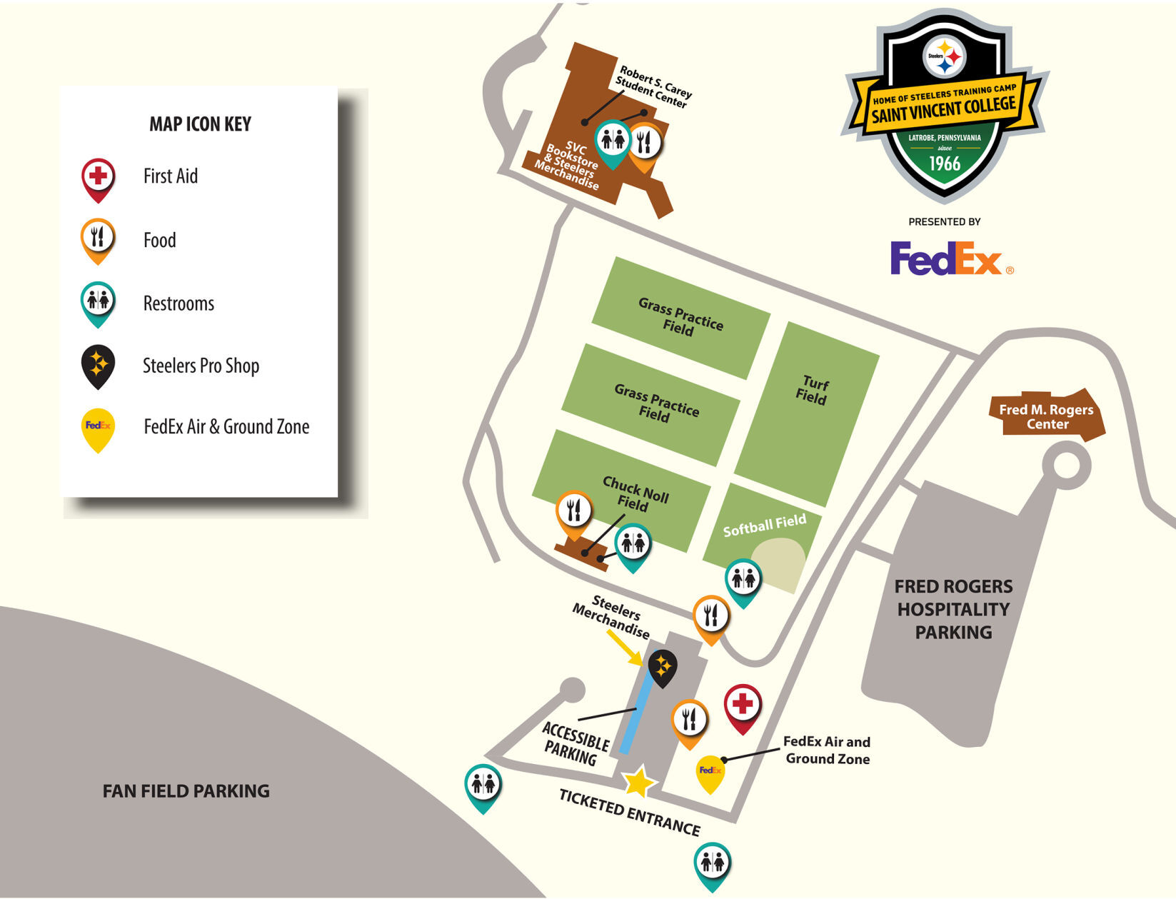 Steelers Viewing Map 2025