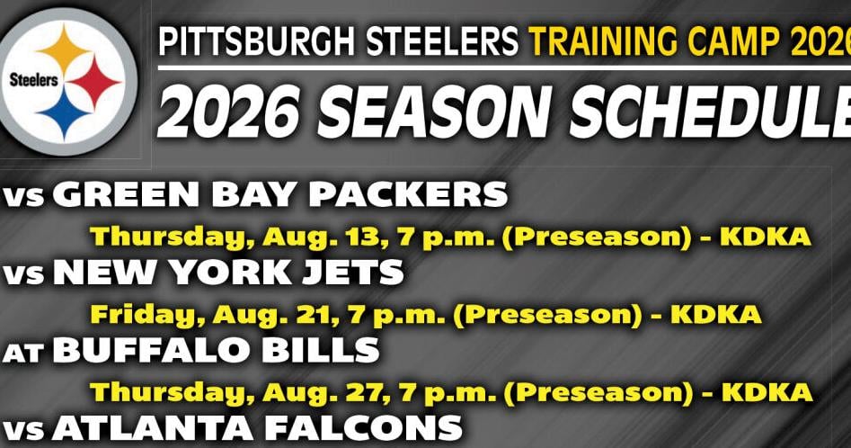 Breaking down the Steelers 2026 schedule | Local Sports
