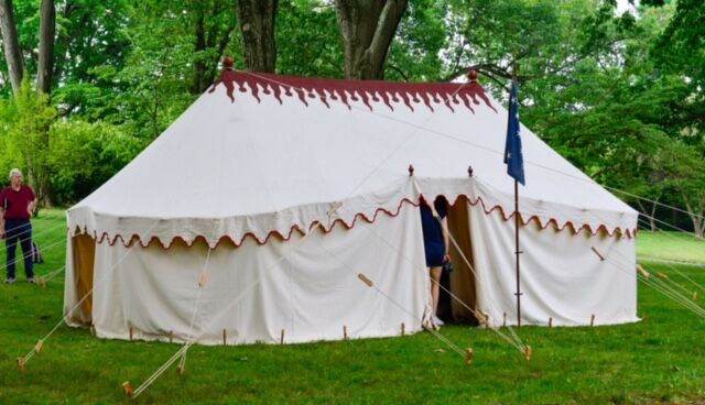 Replicas Of George Washington’s Tents Visiting Fort Ligonier This 