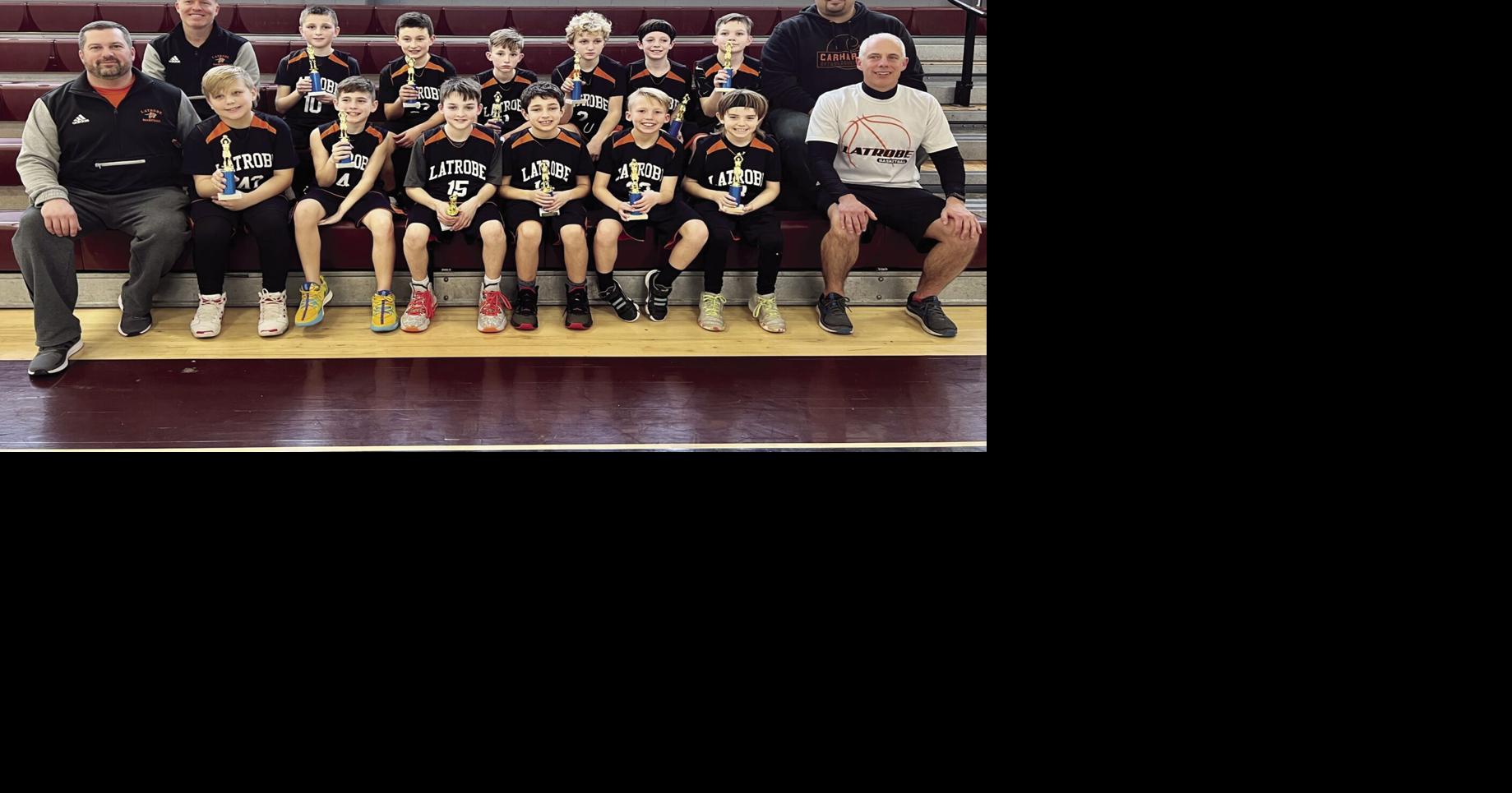 The Latrobe fourthgrade basketball team came in second in tourney