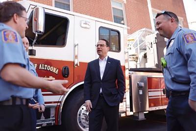 Shapiro highlights investments in fire, EMS services | State News |  latrobebulletinnews.com