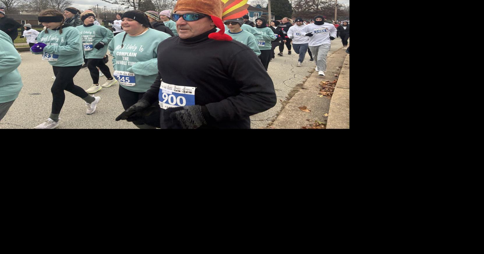 Latrobe's 31st annual Turkey Trot boasts record numbers in frosty winds