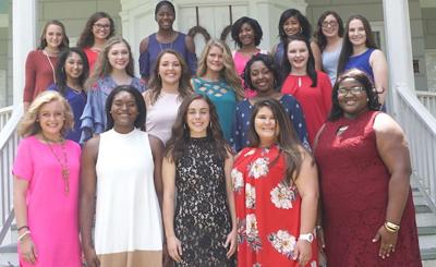South Jones homecoming court