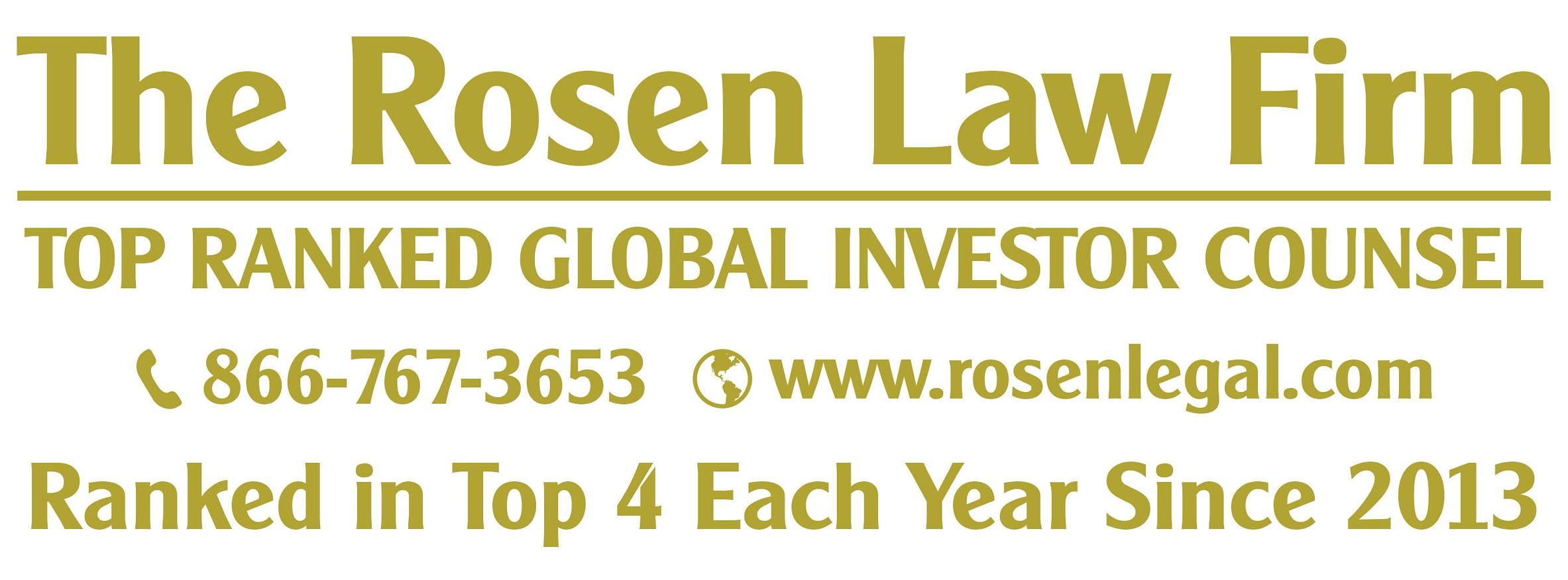 TYGO Investors Have Opportunity to Lead Tigo Energy, Inc. Securities Fraud Lawsuit Filed by The Rosen Law Firm