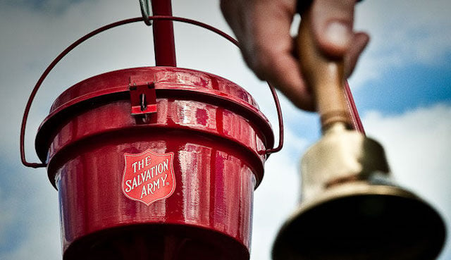 The Salvation Army Kicks Off Their Annual Christmas Kettle Campaign