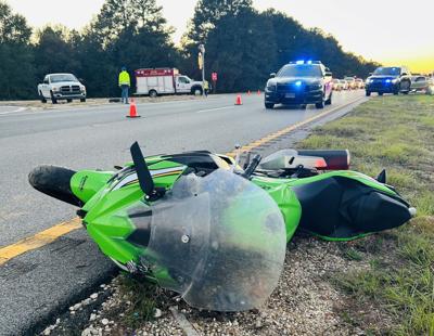 One biker injured in crash on 84E | News | leader-call.com