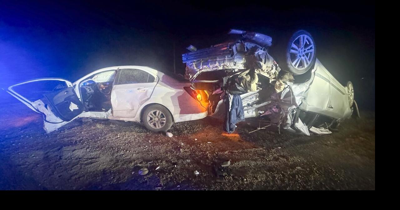 Crash sends two to hospital; one with moderate injuries