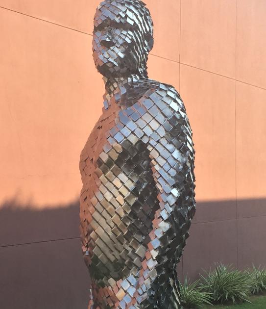 Controversial statue erected, removed News