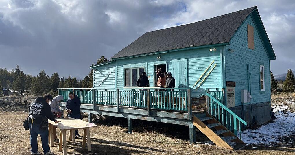 Local high schoolers remodeling Dutch Henry Ski Hut