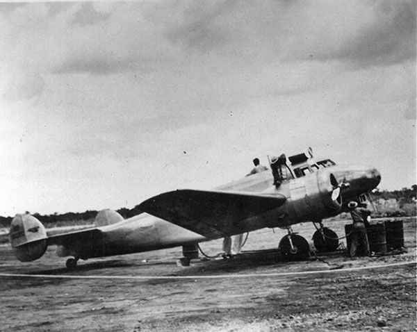 Earhart refuels in Caripito, Venezuela on attempted around-the-world ...