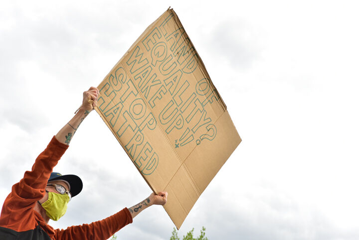 Demonstration sign