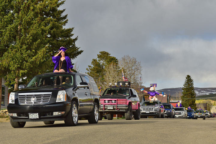 Graduation parade