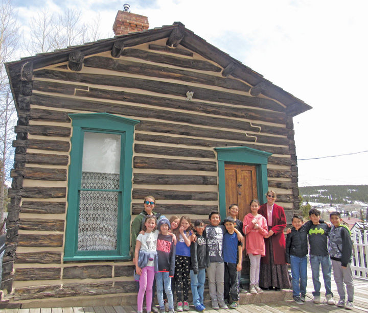 Youngsters get to visit Healy House, Dexter Cabin Education
