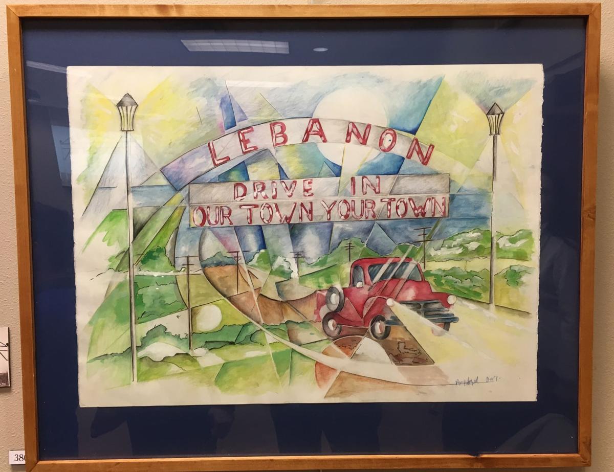 Route 66 Paintings By Alva Hazell Multimedia Lebanonroute66 Com