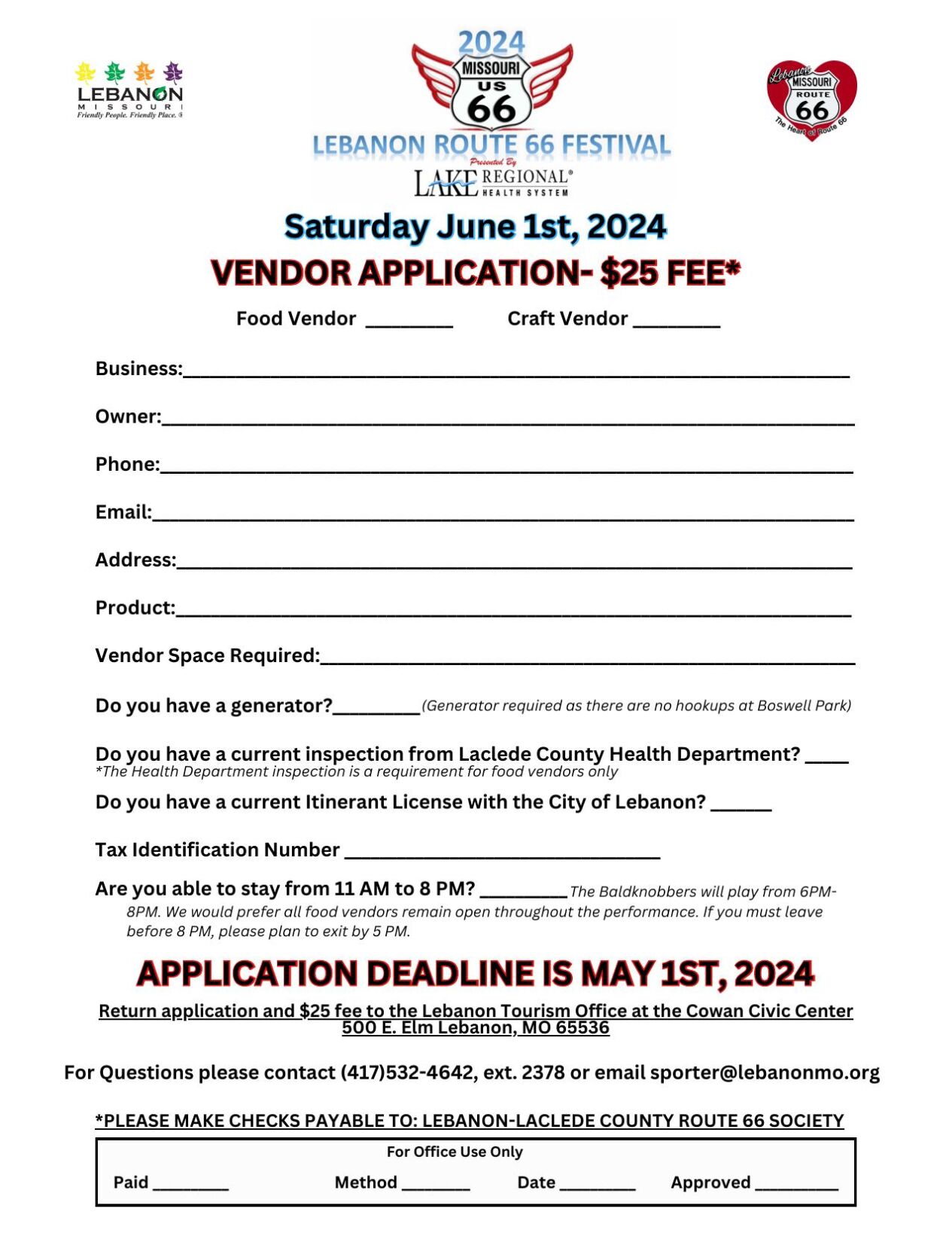 2024 Route 66 Festival Vendor Application Today S 66 Lebanonroute66 Com   65e7adc5b280a.preview 