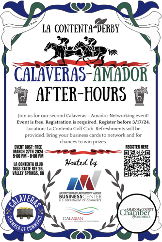 Calaveras/Amador Chamber of Commerce After-Hours | Calendar | ledger.news