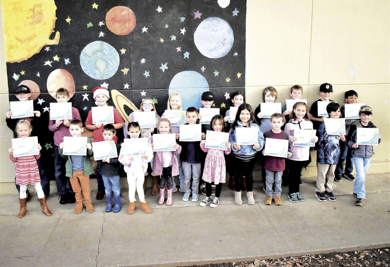 Celebrating Students: Ione Elementary School December 2023 Students of 