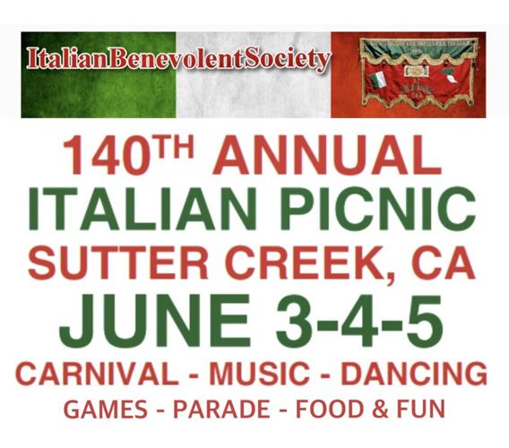 140th Annual Italian Picnic & Parade June 3rd, 4th & 5th, 2022 On