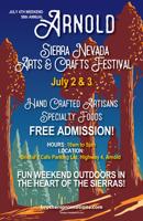 Sierra Nevada Arts and Crafts Festival Downtown Arnold — July 2 & 3, 2022