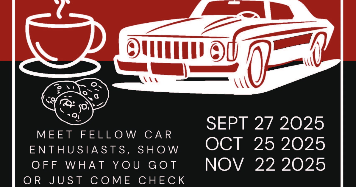 Cars Coffee & Cookies — Saturday, November 22