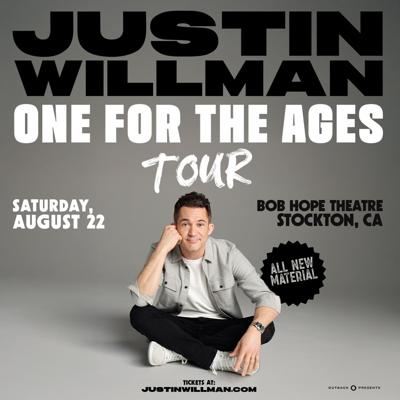 Justin Willman Brings One For The Ages Tour To Bob Hope Theatre August ...