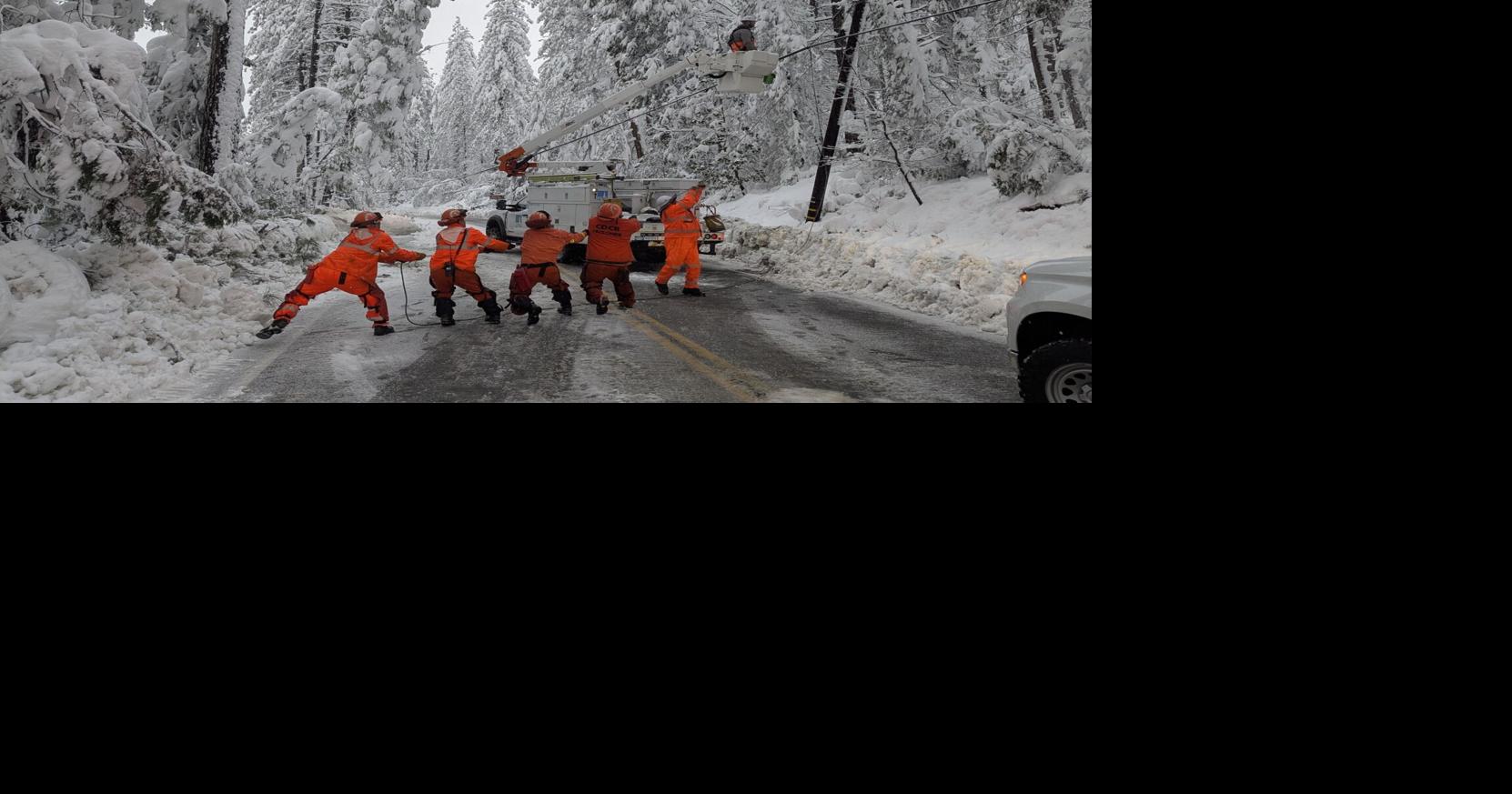 Community spirit shines through storm chaos