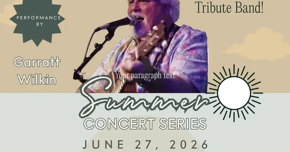 Jimmy Buffet Tribute Concert Featuring Garrett Wilkins — Saturday, June 27