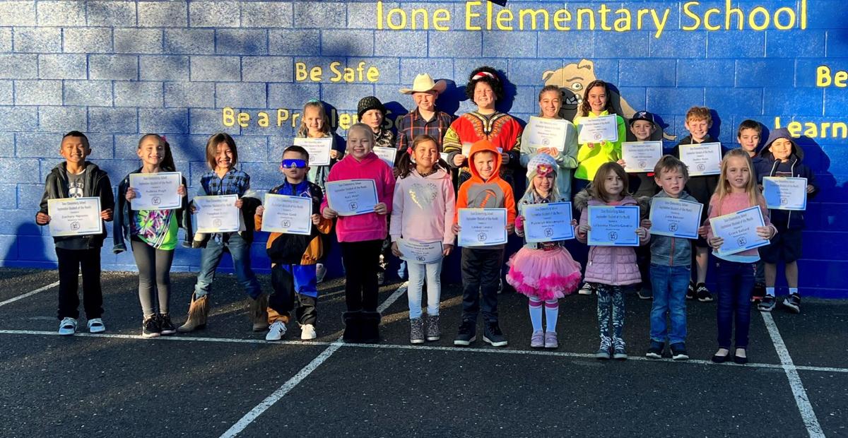 Celebrating Students: Ione Elementary School October 2022 Students of 